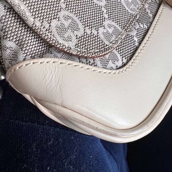 Gucci GG Canvas Mini Jackie O Hobo Authentic - Picture 11 of 17